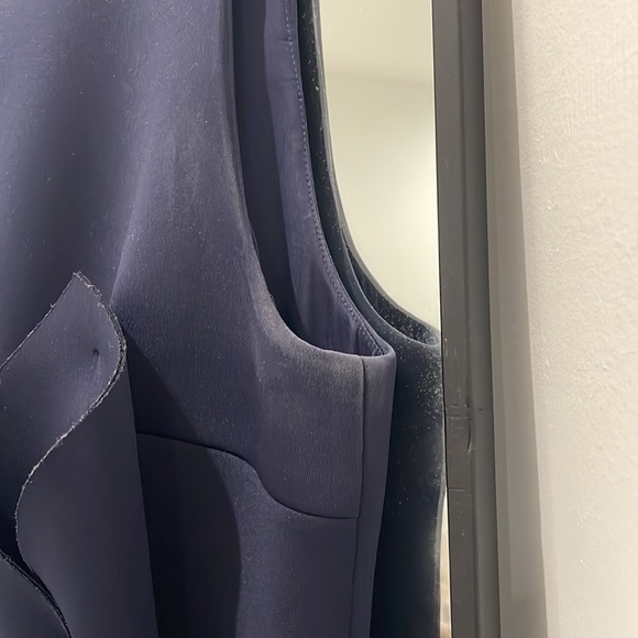 Eliza J Navy Blue Mermaid Gown - Picture 4 of 7